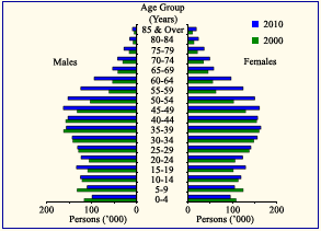 singapore age groups 2010