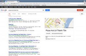 pizza hut le thanh ton on google vietnam