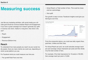 measuring success of social media