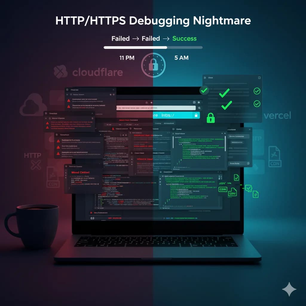 The HTTP/HTTPS Debugging Nightmare: A 24-Hour Journey Through Mixed Content Hell