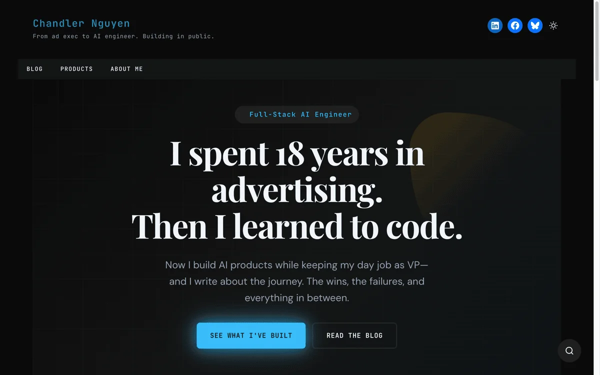 I Completed My Biggest Site Redesign in Years. During Breakfast.