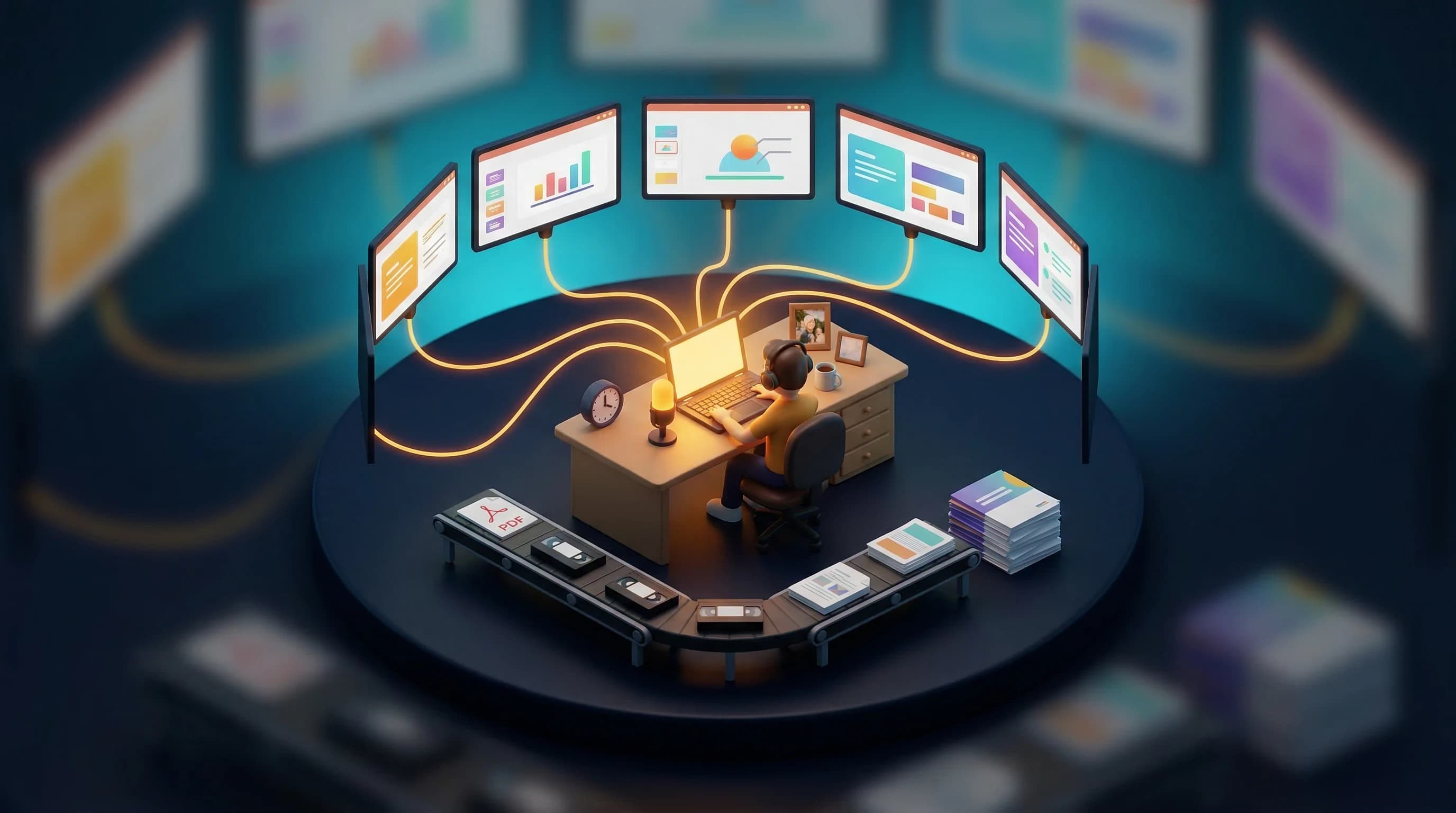 How I Built a 7-Module Course Solo While Working Full-Time