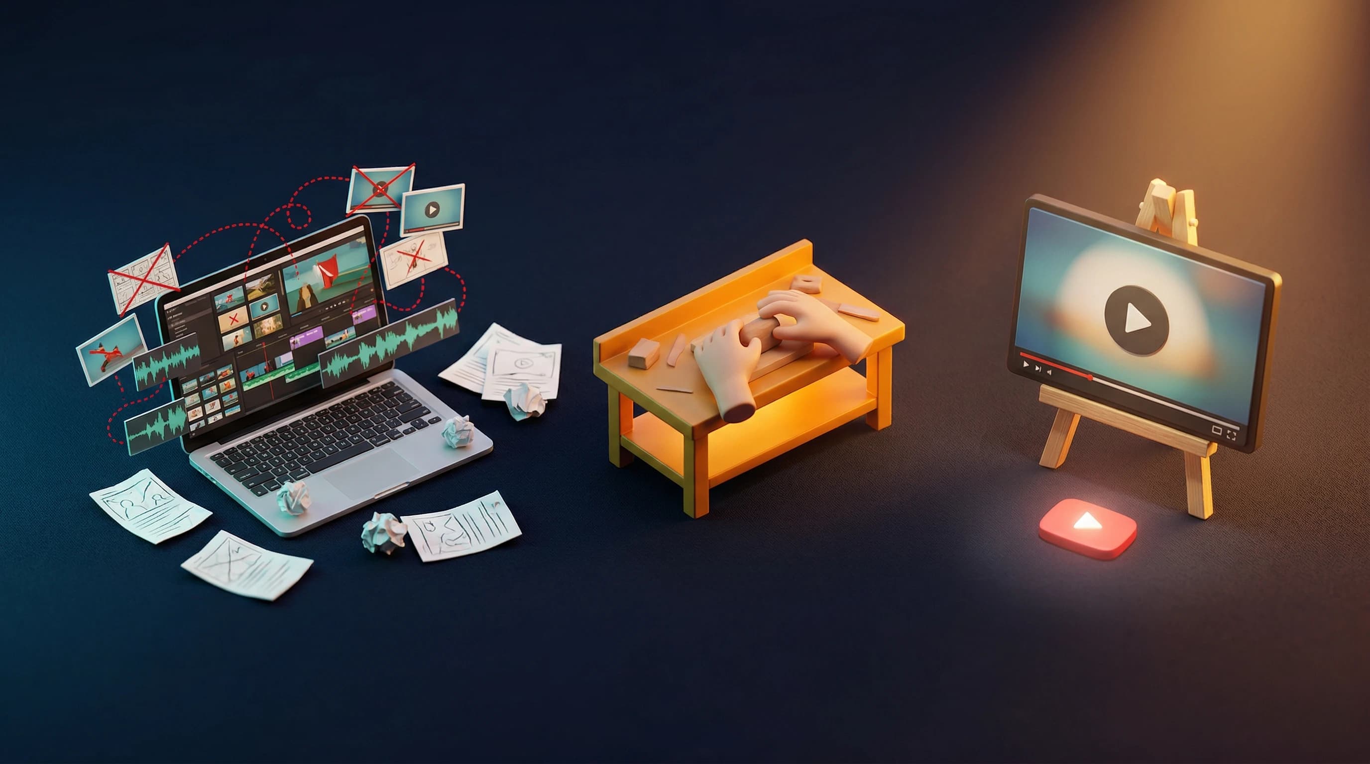 I Tried to Clip My Course into a YouTube Video. Here's Why I Rebuilt It Instead.