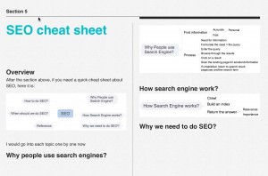 seo cheat sheet