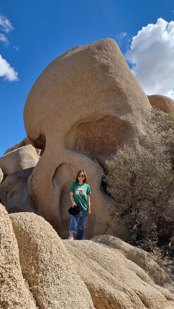 Skull rock in Joshua Tree national park 2022