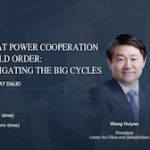 Wang Huiyao Dialogue with Bridgewater Associates Founder Ray Dalio on great power cooperation