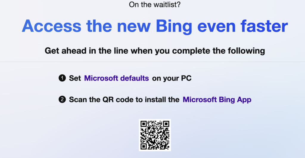 Bing chat distribution channel Feb 2023