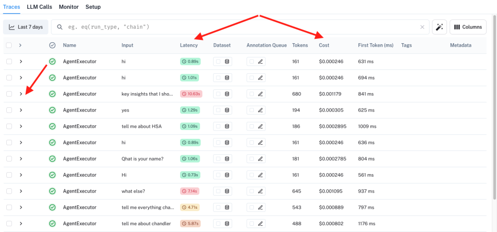 langsmith for tracing and evaluating chatbot v2.1 chandler nguyen