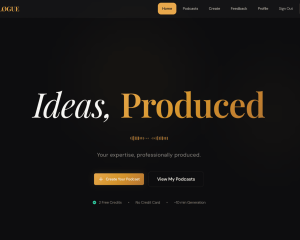 DIALØGUE v2 home page